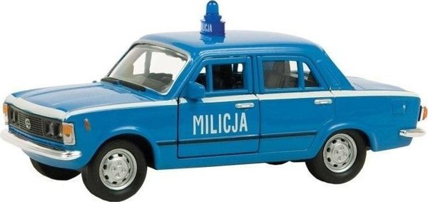 Welly Fiat 125p 1:39 Milicja μπλε WELLY