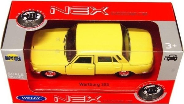 Welly Wartburg 353 1:34 κίτρινο WELLY 12551204 4891761379346