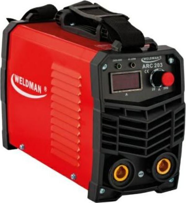 Weldman ARC-203 Μηχανή Συγκόλλησης Inverter DC, 200A, Ηλεκτροσυγκόλληση με Λειτουργία Hot Start
