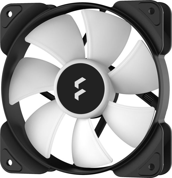 Fractal Design Aspect 12 RGB PWM Ανεμιστήρας Υπολογιστή 120mm, Μαύρο (FD-F-AS1-1205)