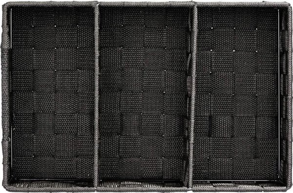 Wenko organizator Adria32 x 10 x 21 cm polipropylen czarny