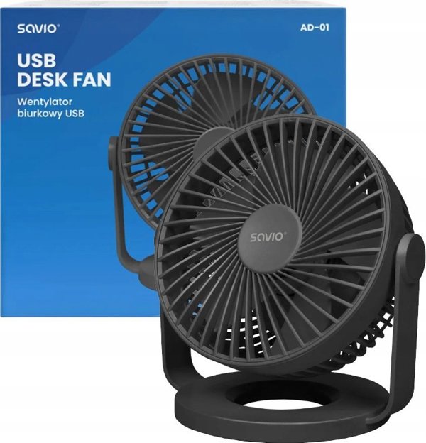 USB ανεμιστήρας Savio SAVIO AD-01 USB επιτραπέζιος ανεμιστήρας