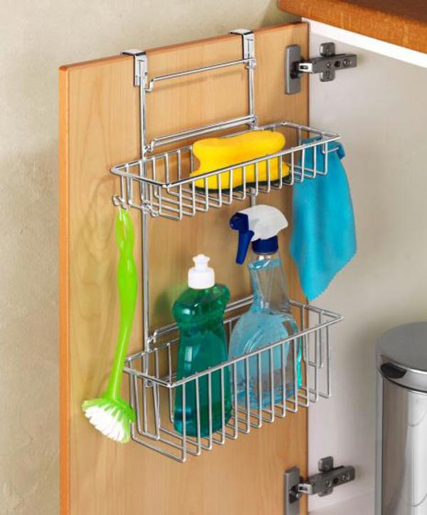 Ράφι κουζίνας Wenko 32 x 47 cm χρώμιο ατσάλι