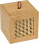Πολυχρηστικό δοχείο ALLEGRE BAMBOO, 9 x 9 x 9 cm, Wenko