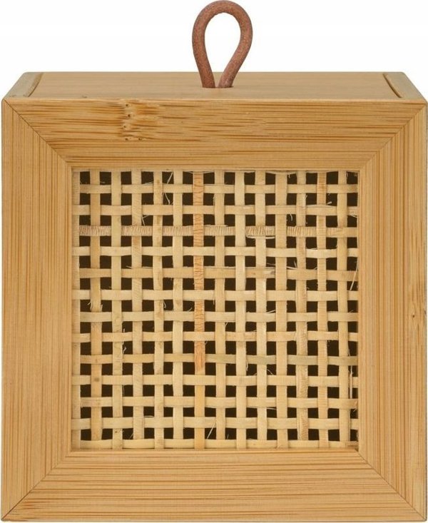 Πολυχρηστικό δοχείο ALLEGRE BAMBOO, 9 x 9 x 9 cm, Wenko