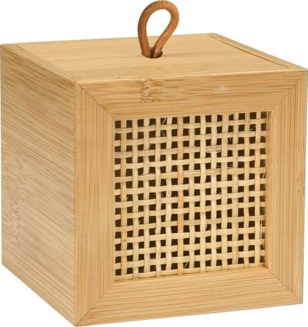 Πολυχρηστικό δοχείο ALLEGRE BAMBOO, 9 x 9 x 9 cm, Wenko