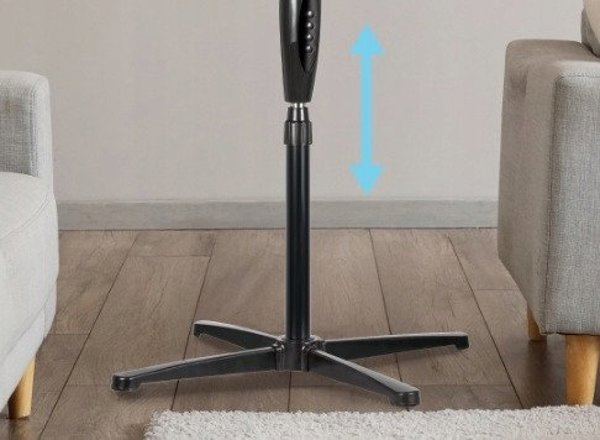 ΑΝΕΜΙΣΤΗΡΑΣ ΔΑΠΕΔΟΥ MWP 15 ΜΑΥΡΟ 40cm
