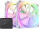 Ανεμιστήρας Nzxt F140 RGB 2-pack + Hub (RF-R14SF-W1)