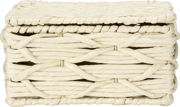 Wenko Καλάθι με καπάκι για αποθήκευση, 19 x 10 x 14 cm, Vabriano, WENKO