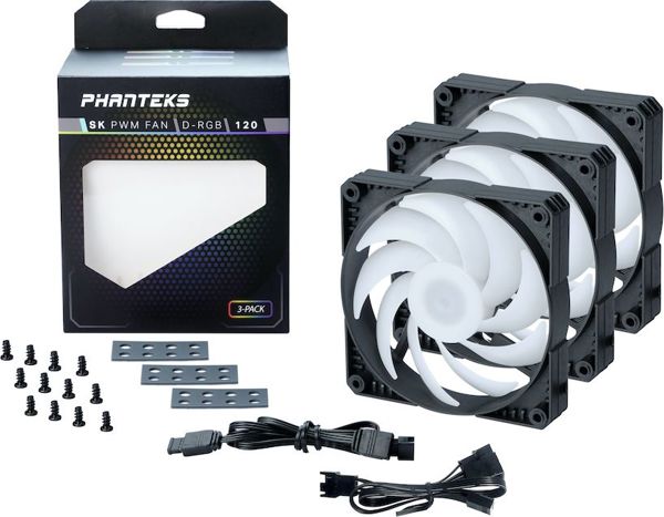 Ανεμιστήρας Phanteks 120 SK PWM D-RGB 3-pack (PH-F120SK_DRGB_PWM_3P) 6925226 886523001690