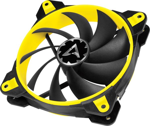 Arctic BioniX P120 Ανεμιστήρας PC 120mm για Υψηλή Στατική Πίεση - Κίτρινο