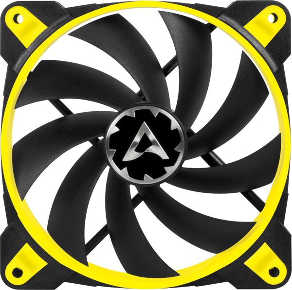 Arctic BioniX P120 Ανεμιστήρας PC 120mm για Υψηλή Στατική Πίεση - Κίτρινο