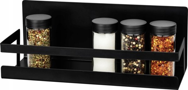 Μαγνητικό Ράφι Wenko IMA 30 x 12 cm Μαύρο