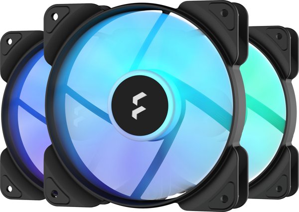Fractal Design Aspect 12 RGB PWM Μαύρο 3-Pack (FD-F-AS1-1207)