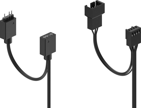 Fractal Design Aspect 12 RGB PWM Μαύρο 3-Pack (FD-F-AS1-1207)