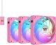Thermaltake CT140 EX Reverse Fan Pink 3 Pack ARGB Sync