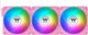 Thermaltake CT140 EX Reverse Fan Pink 3 Pack ARGB Sync