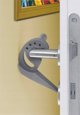 Wenko Stoper do drzwi MULTI - STOP, antracytowy