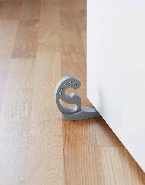 Wenko Stoper do drzwi MULTI - STOP, antracytowy
