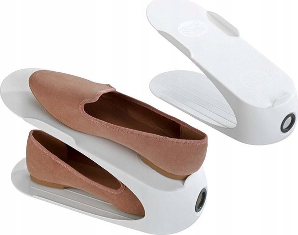 Wenko Organizer για παπούτσια λευκό, σετ 4 οργανωτών, WENKO