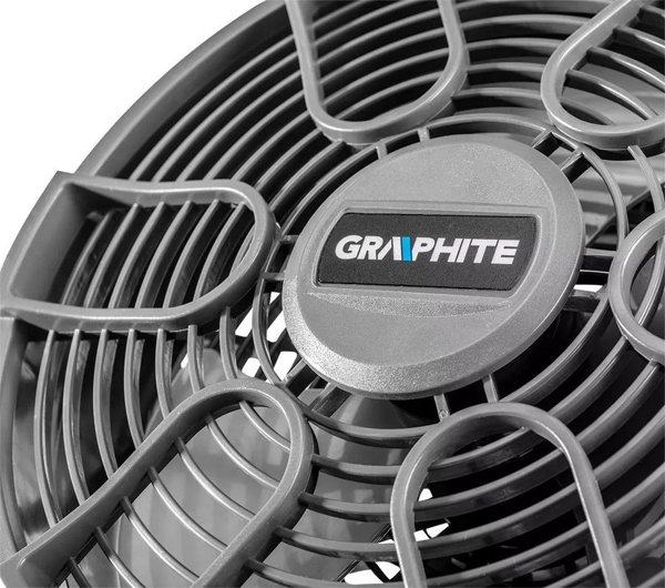 Ανεμιστήρας Μπαταρίας Graphite Energy+ 58G080, Συμβατός με Μπαταρίες Energy+, Λειτουργία με Ρεύμα ή Μπαταρία