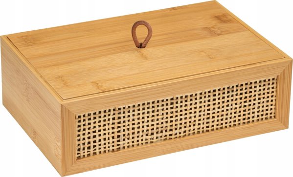 Δοχείο καλλυντικών ALLEGRE BAMBOO, 22 x 7 x 15 cm, Wenko