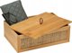 Δοχείο καλλυντικών ALLEGRE BAMBOO, 22 x 7 x 15 cm, Wenko