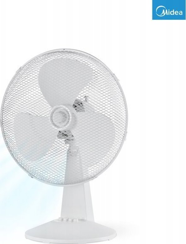 Ανεμιστήρας τραπεζιού, 40W, 40cm, 3 ταχύτητες, μηχανικός, επίπεδο θορύβου: 50-60 dB, ταλάντωση 80°, κλίση +24° -12°