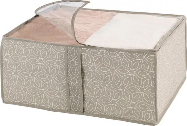 Wenko κουτί αποθήκευσης Balance 55 x 20 x 40 cm ύφασμα ταουπέ