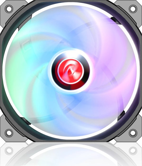 Ανεμιστήρας Raijintek AGERAS 12 ARGB Μαύρος (0R40B00256)