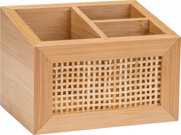 Πολυλειτουργικό δοχείο ALLEGRE BAMBOO, 3 διαμερίσματα, μπαμπού, WENKO