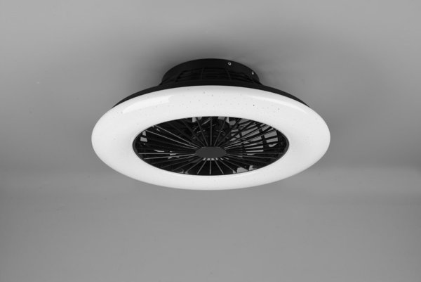 Ανεμιστήρας Trio RL Ανεμιστήρας οροφής με λάμπα LED STRALSUND R62522132 μαύρος
