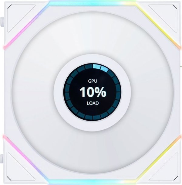 Ανεμιστήρας Lian Li Uni Fan TL LCD 120 RGB Reverse Blade 3-pack + Hub (12RTLLCD3W)