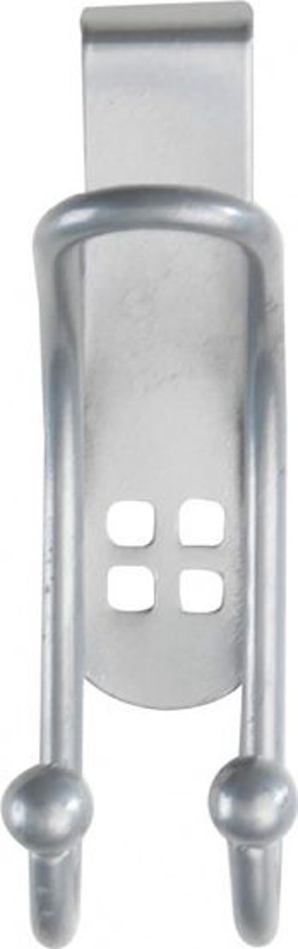 Wenko haki drzwiowe 3,2 x 9,5 x 6 cm stal nierdzewna srebrna 2 sztuki