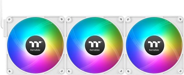 Ανεμιστήρας Thermaltake CT140 EX Reverse ARGB Sync 3-pack λευκός (CL-F195-PL14SW-A)
