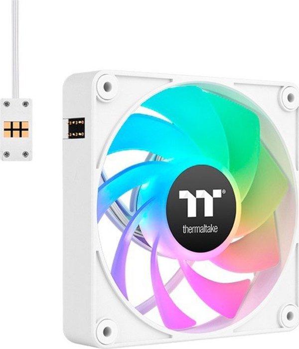 Ανεμιστήρας Thermaltake CT140 EX Reverse ARGB Sync 3-pack λευκός (CL-F195-PL14SW-A)