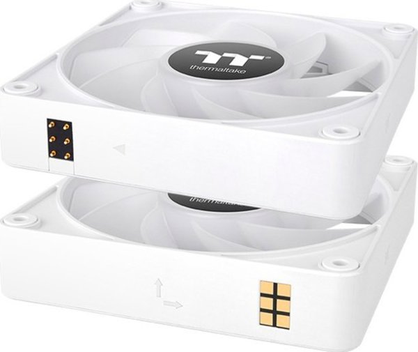 Ανεμιστήρας Thermaltake CT140 EX Reverse ARGB Sync 3-pack λευκός (CL-F195-PL14SW-A)