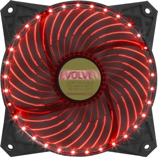 Ανεμιστήρας Evolveo EVOLVEO 12L2RD ανεμιστήρας 120mm, 33 LED, κόκκινο, 3pin