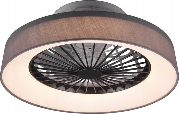 Ανεμιστήρας Trio RL Ανεμιστήρας οροφής με λάμπα LED FARSUND R62662111 γκρι