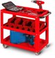 Werkstattwagen HUGO, 700 x 816 x 400 mm, rot