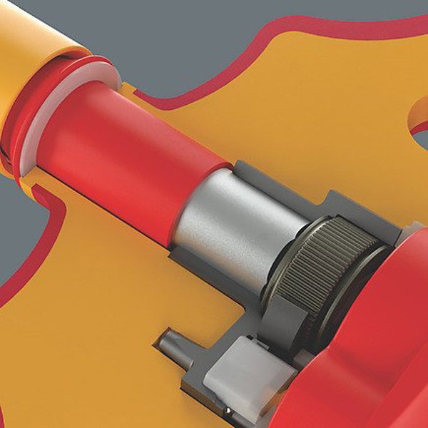 Wera 410 i VDE A RA VDE-μονωμένη εγκάρσια λαβή 1/4