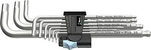 Wera Wera 3950/9 Hex-Plus Stainless 1 - L-key set, metric, stainless steel