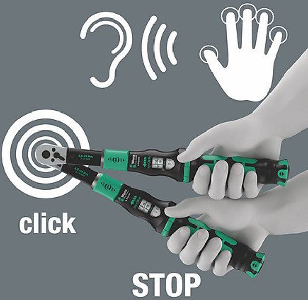 Wera Click-Torque A5 Ρυθμιζόμενο Δυναμόκλειδο 2.5-25 Nm