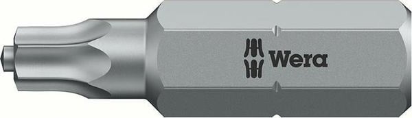 Wera Επαγγελματική Μύτη Wera TORX 25mm Κοντή Spax Άκρο Κατσαβιδιού 1/4"