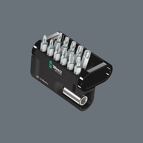 Wera Σετ Bit-Check 12 Wood 2 11 τεμάχια + καθολική λαβή (05057422001)