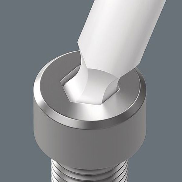 Σετ κλειδιών Wera 950/9 Hex-Plus 3 κοντών με μπίλια, χρωμιωμένων, μετρικών (05133163001)