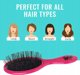 Wet Brush Wet Brush, Custom Care, Detangler, Hair Brush, Pink, Detangle For Women