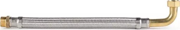 Σωλήνας σύνδεσης Tucai PLUMBING HOSE WITH ELBOW 50CM EXTRA TWIS