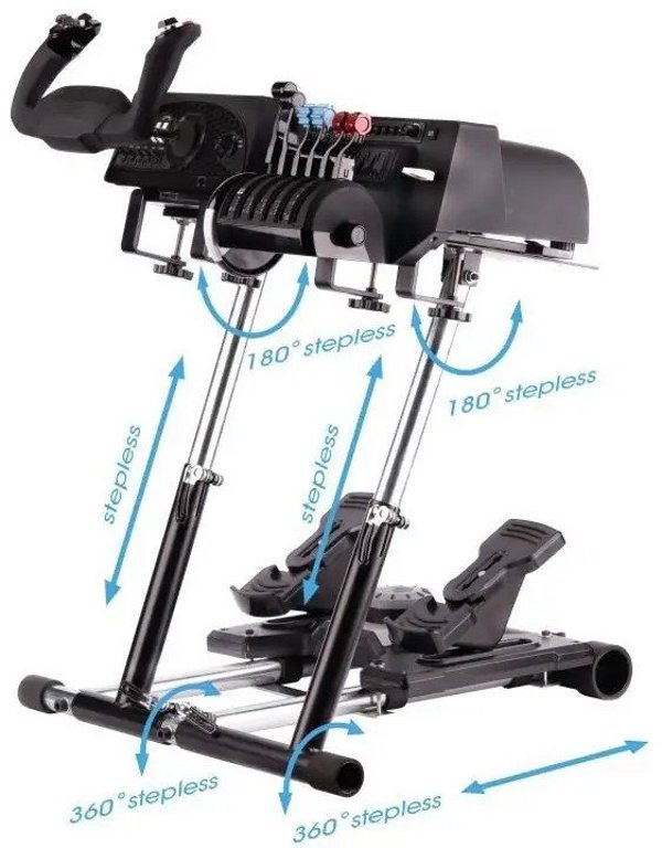 Wheel Stand Pro V2 Deluxe βάση για το Honeycomb Yoke και το Throttle flight controller