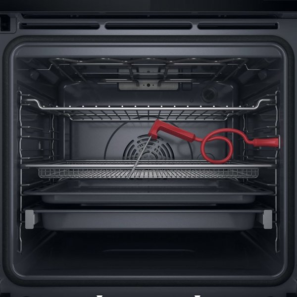 Whirlpool 73 L pirolitiska tirisana melna - Iebuvejama elektriska cepeskrasns WOI6A8FPT1SBA (8003437836398)